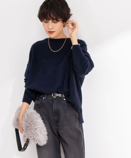 NOLLEY'S（ノーリーズ） ニット セーター ウォッシャブルヘアリー