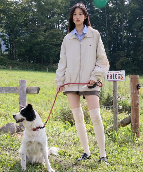 Heather POLO BCS ZIPブルゾン Heather ブルゾン アウター 「POLO BCS(ポロ・ビーシーエス