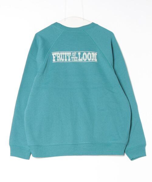 トレーナー スウェット 「FRUIT OF THE LOOM/フルーツオブザルーム」FTL×PEANUTSラグラン甘編み裏毛スエット レディース FRUIT OF THE LOOM トレーナー スウェット 「FRUIT LOOM