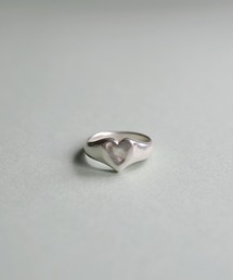 TEN. 指輪 リング SILVER925 ハートシグネットリング レディース