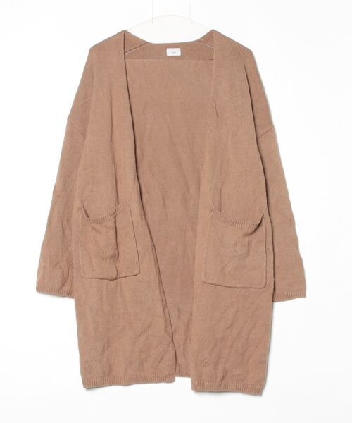 「URBAN RESEARCH DOORS」 ニットカーディガン MEDIUM ブラウン レディース URBAN RESEARCH DOORS 「URBAN DOORS」 ニットカーディガン