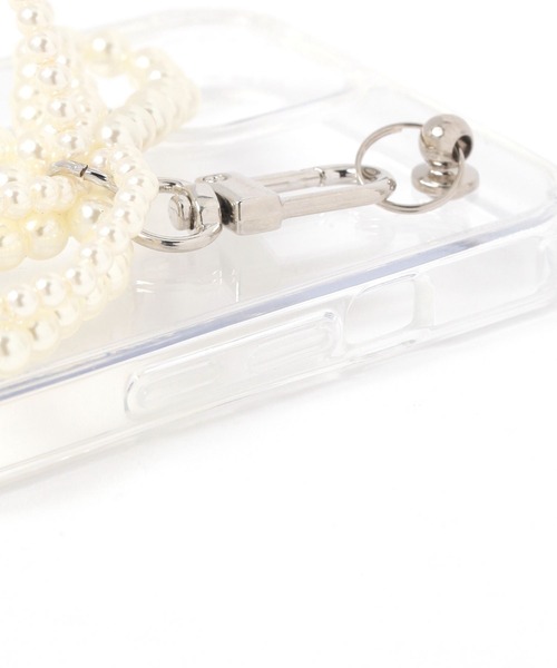 tiny tiny（ティニーティニー） スマホケース チャーム付きiPhone