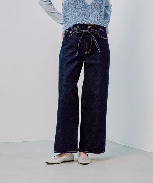 LEPSIM（レプシィム） ジーンズ デニム デニムパンツ ベルト付き