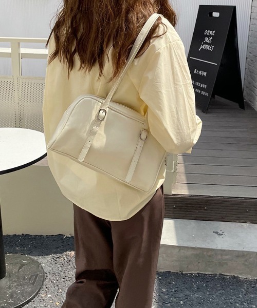 レディース ボストンバッグ (yumi) しまむら購入品☆】奇跡！yumiさんコラボ最新作！SNSで大人気の