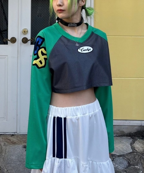 tシャツ CS MESH SHORT トップス レディース