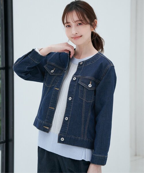 ikka デニムジャケット gジャン 「雑誌InRed4月号掲載