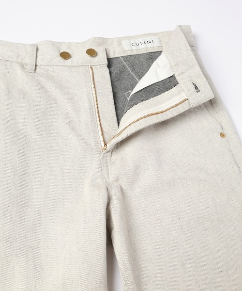 パンツ Hem Slit Straight Denim Pant Hem Slit Straight Denim Pant（デニムパンツ）｜CULLNI（クルニ