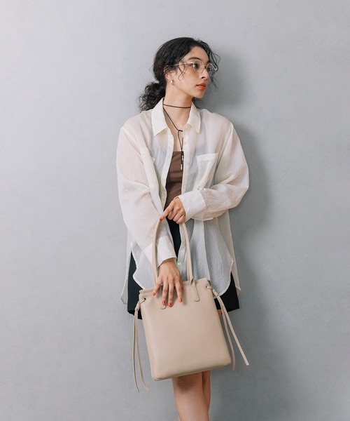 Beau're（ヴュレ） トートバッグ BEAURE カウレザー 2レイヤー トート