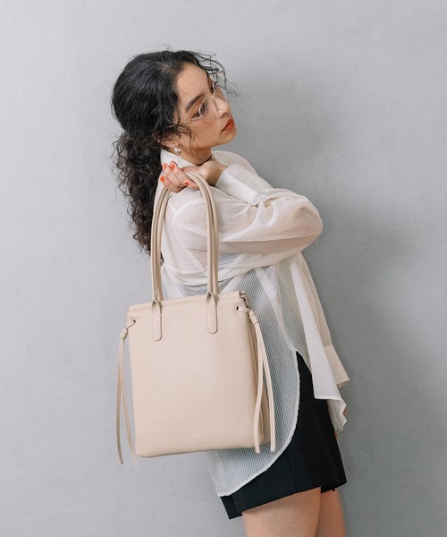 Beau're（ヴュレ） トートバッグ BEAURE カウレザー 2レイヤー トート