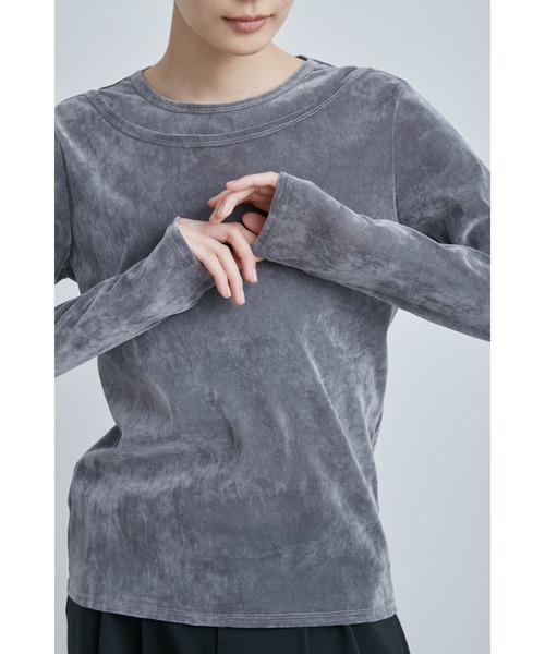 tシャツ チュールフロッキーＴＯＰＳ レディース
