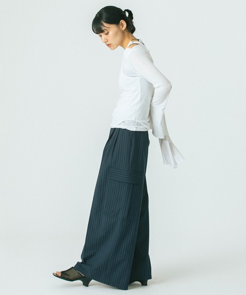 その他トップス (CREOLME)LAYERED TOPS ROSE BUD tシャツ (CREOLME)LAYERED TOPS レディース : ZOZOTOWN