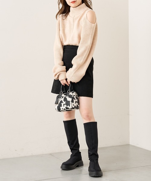 「Chico」 長袖ニット FREE アイボリー レディース_画像2