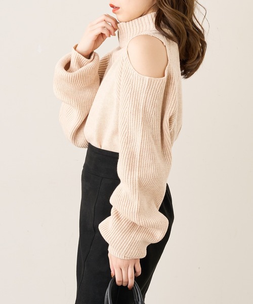 「Chico」 長袖ニット FREE アイボリー レディース_画像6