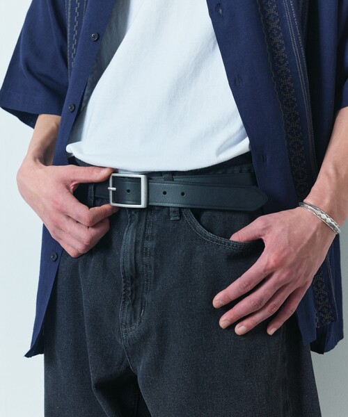 ◆感謝価格◆TMT◆レザーギャリソンベルトL◆ 24SS】THE SHINZONE Garrison BELT ギャリソンベルト レザー