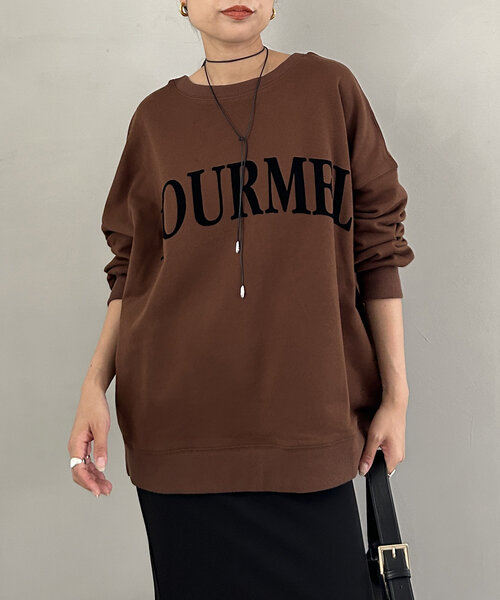 「LOUNGEDRESS」 スウェットカットソー FREE グリーン レディース Loungedress 「LOUNGEDRESS」 スウェットカットソー FREE