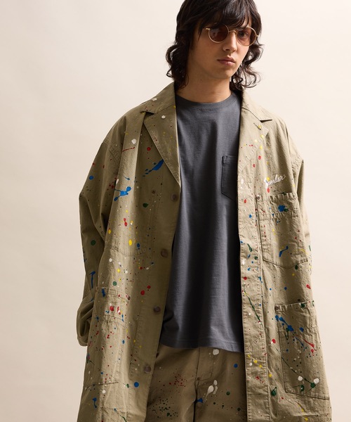 ナンバーナイン スパンコール ダブル テーラードジャケット パイソン チェーン NUMBER (N)INE（ナンバーナイン） コート ジャケット CHAIN STITCH