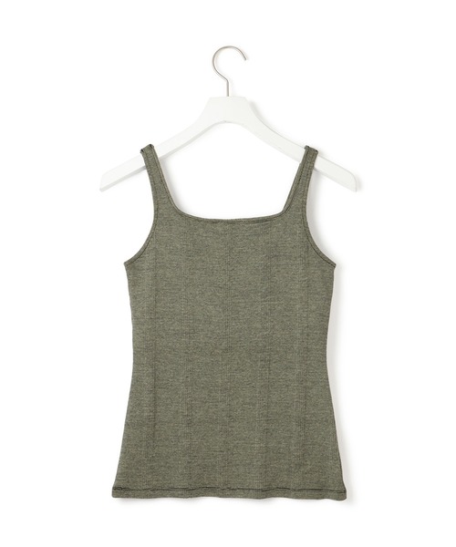 タンクトップ ノースリーブ 「Miller for ADAM ET ROPE'」Cup付アメリカンスリーブタンクトップ レディース Robert P. Miller タンクトップ ノースリーブ 「Miller for ADAM