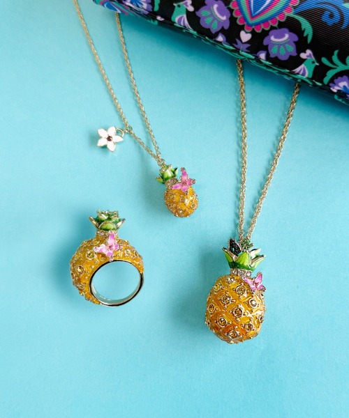 新品未使用】ANNA SUI ピアス＆ネックレスセット 箱付き ギフト