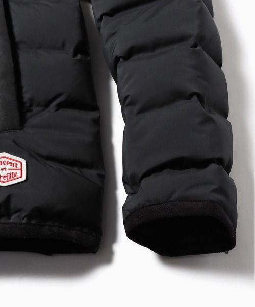 「Vincent et Mireille」 ダウンジャケット 36 ネイビー メンズ_画像7