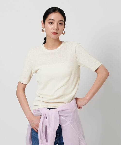 BEAUTY&YOUTH UNITED ARROWS - ロク バック リボン カットソー BEAUTY＆YOUTH UNITED ARROWS tシャツ バックリボン ショート