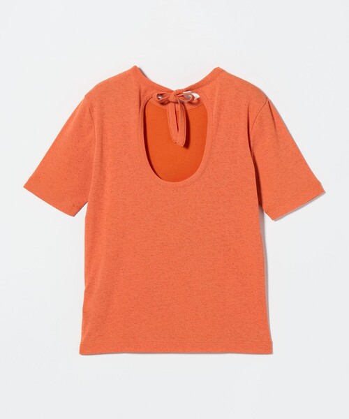 「BEAUTY&YOUTH UNITED ARROWS」 半袖ブラウス FREE オレンジ レディース BEAUTY＆YOUTH UNITED ARROWS 「BEAUTY&YOUTH ARROWS」 半袖