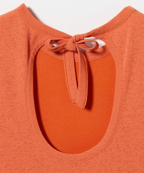 BEAUTY＆YOUTH UNITED ARROWS tシャツ バックリボン ショート