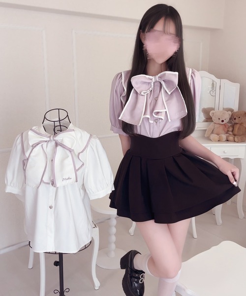 INTER FACTORY（インターファクトリー） ブラウス シャツ もえにゃ