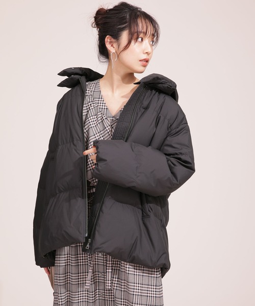 nano UNIVERSE ダウンジャケット38 NANO universe（ナノ・ユニバース） ダウンジャケット 38 ブラック