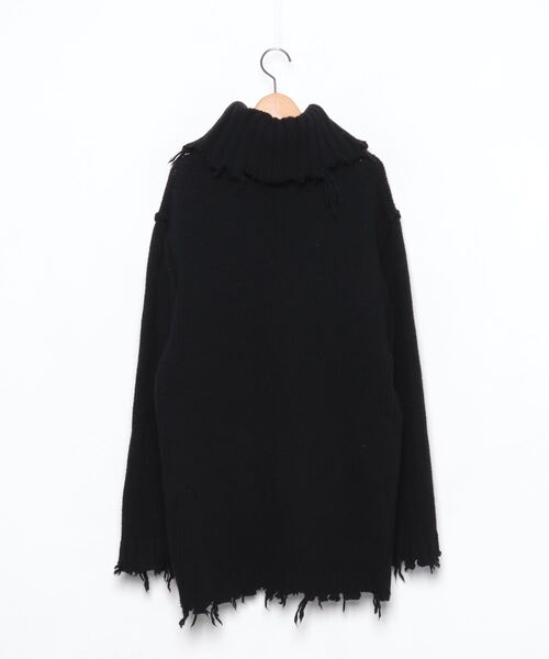 「PERVERZE」 タートルネックニット FREE ブラック レディース_画像2