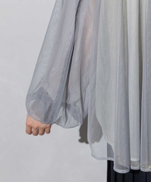 新品タグ付き！MARECHAL TERRE シアー ブルゾン ライトグレー 新品タグ付き！MARECHAL TERRE シアー ブルゾン ライトグレー