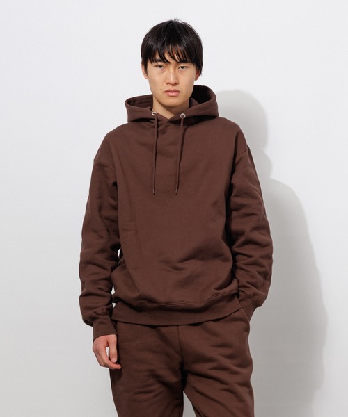 700FILL Hooded Sweatshirt パーカー　M 最終値下げ Knuu パーカー Heavy Hooded Sweatshirt - Seam Pocket メンズ