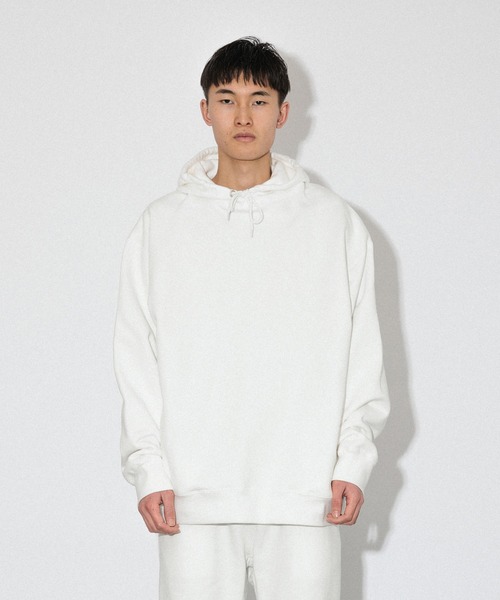 700FILL Hooded Sweatshirt パーカー　M 最終値下げ Knuu パーカー Heavy Hooded Sweatshirt - Seam Pocket メンズ