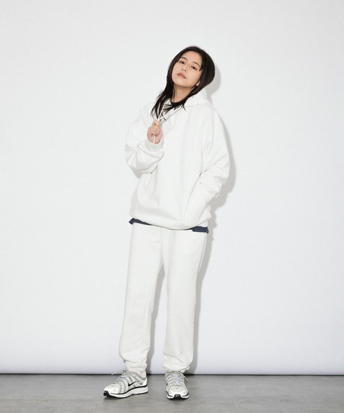 Knuu パーカー Heavy Hooded Sweatshirt - Seam Pocket メンズ