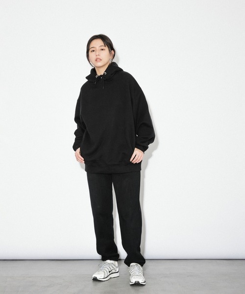 Knuu パーカー Heavy Hooded Sweatshirt - Seam Pocket メンズ