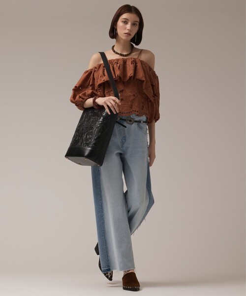 トートバッグ Bucketbag レディースの画像