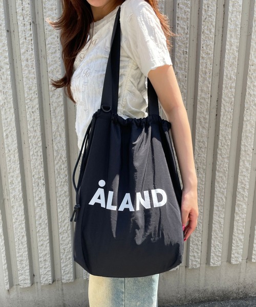 ALAND トートバッグ 「UNISEX」BIG巾着トート レディース メンズ