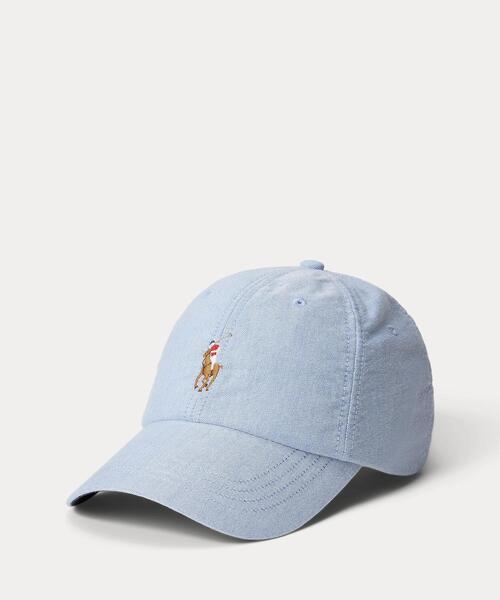 【クーポン対象外】 RALPH POLO LAUREN ボール オックスフォード 帽子 キャップ 帽子