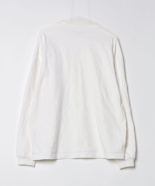 「NAUTICA」 長袖Tシャツ MEDIUM ホワイト メンズ