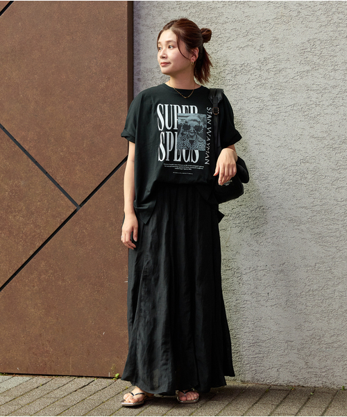 tシャツ 別注 LIFE ポンチョTシャツ レディース JOURNAL STANDARD tシャツ 別注 LIFE ポンチョTシャツ
