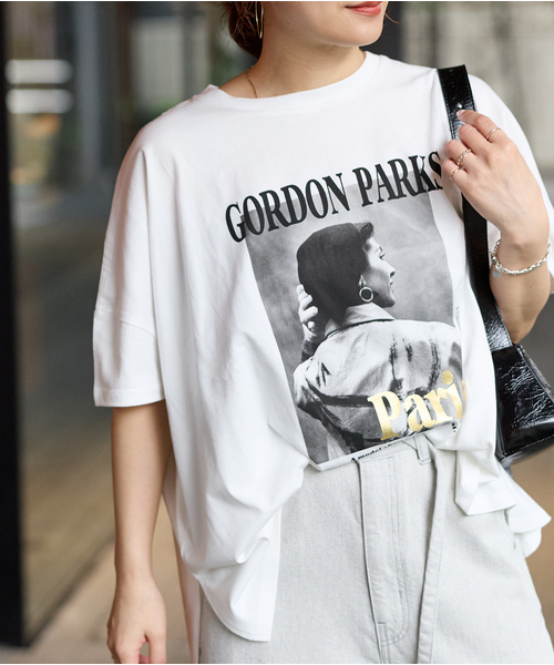 tシャツ 別注 LIFE ポンチョTシャツ レディース JOURNAL STANDARD tシャツ 別注 LIFE ポンチョTシャツ