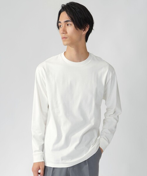「ECOALF」 長(zhǎng)袖カットソー S オフホワイト レディース