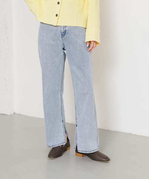 URBAN RESEARCH ストレートデニム サイズ34 ライトブルー URBAN RESEARCH Sonny Label ジーンズ デニム デニムパンツ 「34