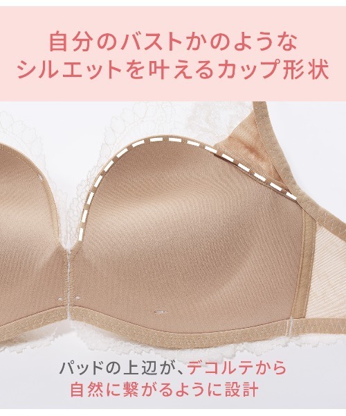 PEACH JOHN（ピーチジョン） ブラジャー 「サイズ別設計の極厚カップで