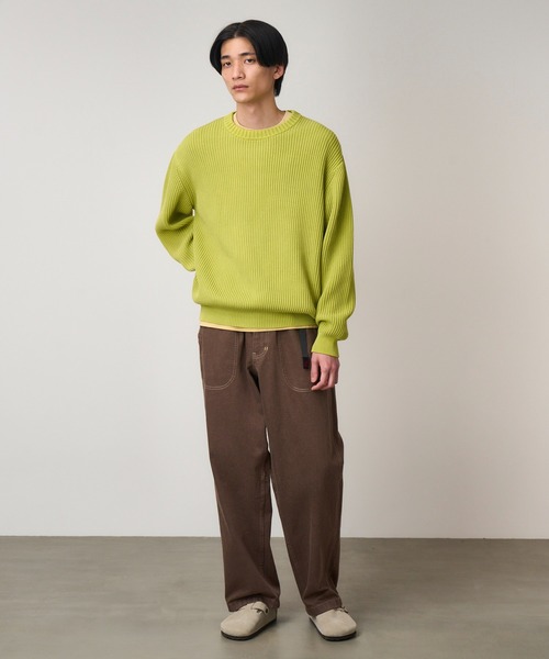 GRAMICCI（グラミチ） セーター ニット COTTON KNIT SWEATER｜コットン