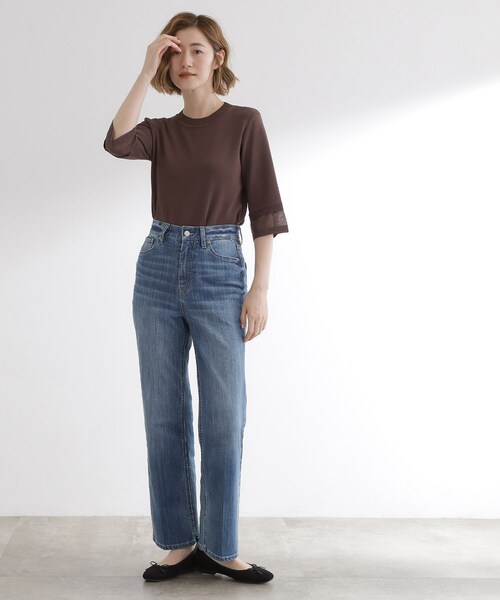grove（グローブ） ジーンズ デニム デニムパンツ 「美シルエット