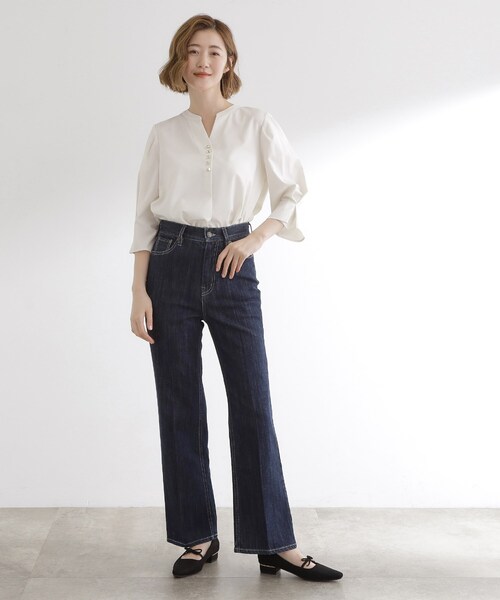grove（グローブ） ジーンズ デニム デニムパンツ 「美シルエット