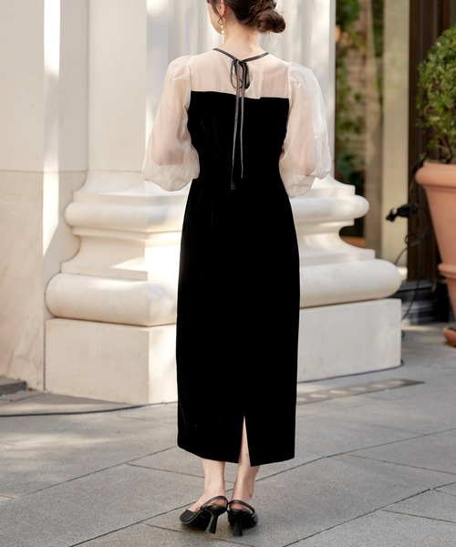 Chico（チコ） ドッキングワンピース 1 ブラック レディース