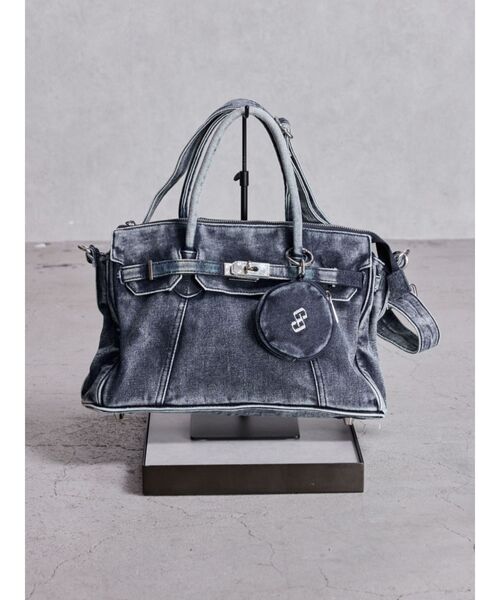 GYDA（ジェイダ） ハンドバッグ vintage like denim BAG : ZOZOTOWN