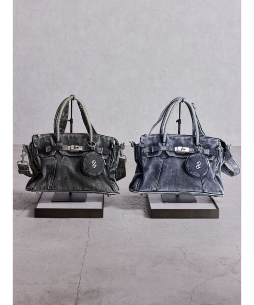 GYDA ハンドバッグ vintage like denim BAG : ZOZOTOWN Yahoo!店