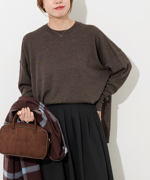 journalstandard  relume ボルドー　ニット　セーター 中古・古着通販】JOURNAL STANDARD relume (ジャーナルスタンダード